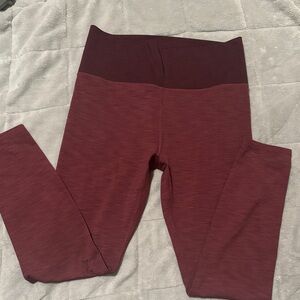 Women Maroon Leggings
